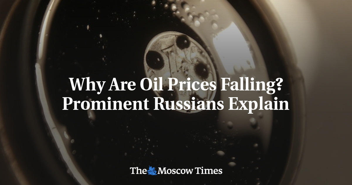 Why Are Oil Prices Falling? Prominent Russians Explain