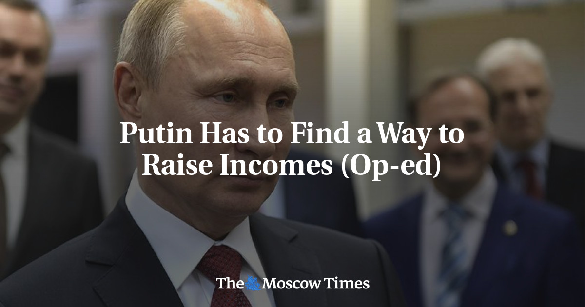 Putin harus menemukan cara untuk meningkatkan pendapatan (Op-ed)
