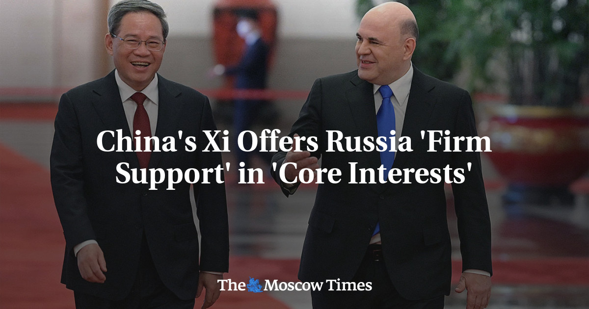 Xi China Menawarkan ‘Dukungan Kuat’ Rusia dalam ‘Kepentingan Inti’