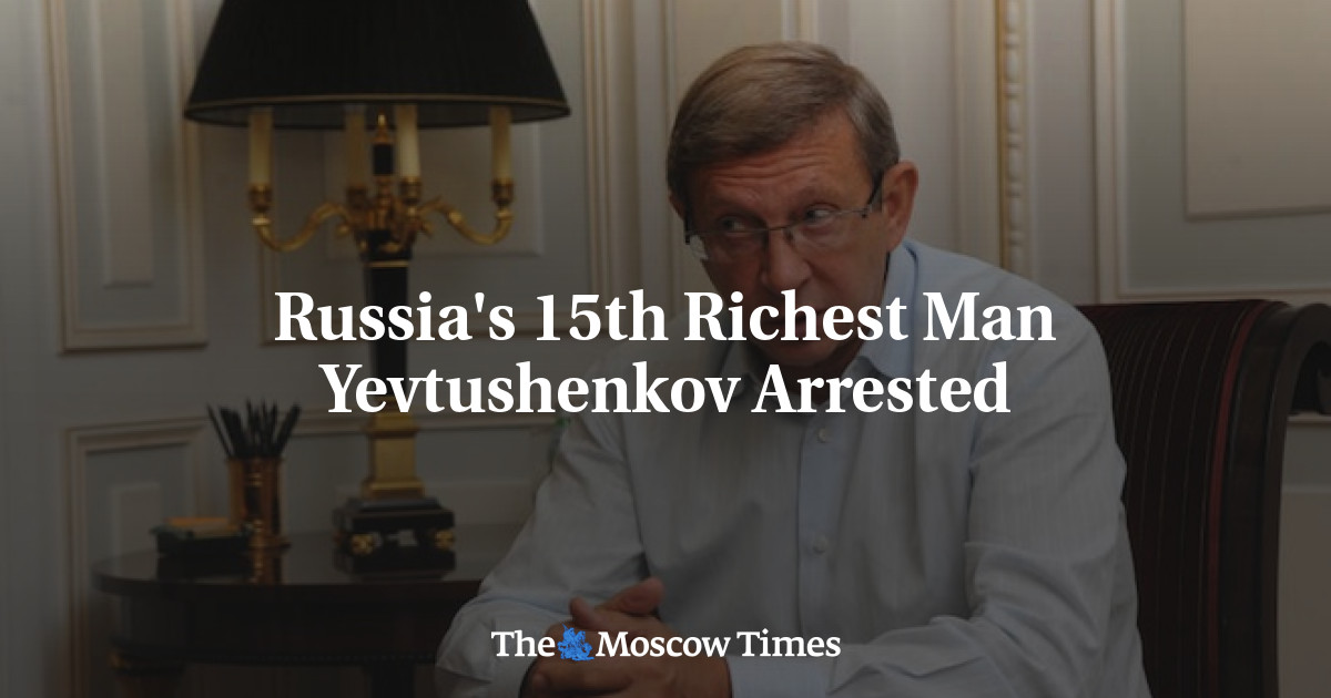 Orang terkaya ke-15 Rusia Yevtushenkov ditangkap