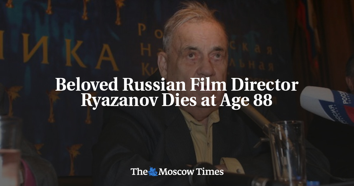 Sutradara film Rusia tercinta Ryazanov meninggal pada usia 88 tahun