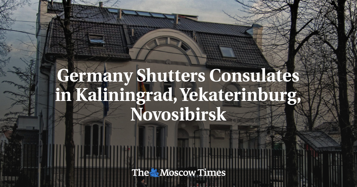 Germany Shutters Consulate in Kaliningrad