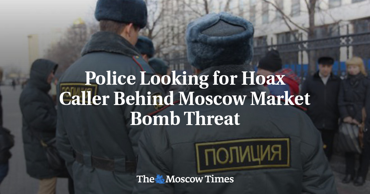 Police Looking For Hoax Caller Behind Moscow Market Bomb Threat