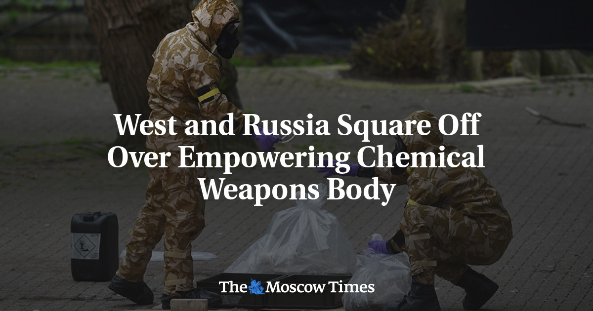 Barat dan Rusia ancang-ancang untuk mengaktifkan badan senjata kimia