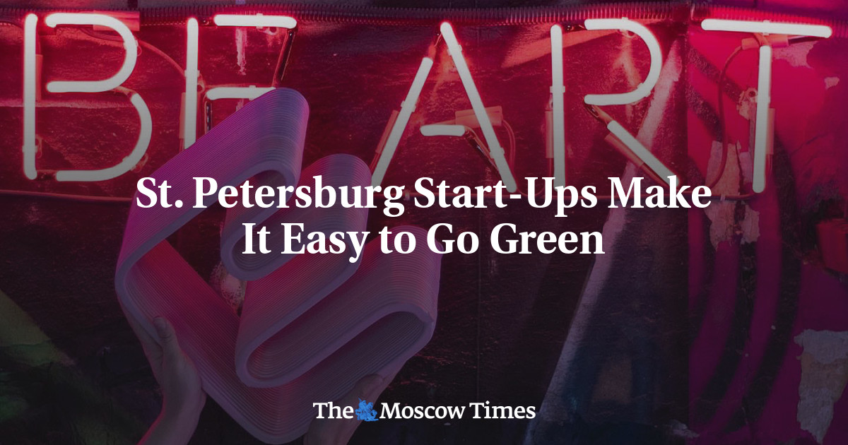 St.  Perusahaan rintisan Petersburg memudahkan untuk menjadi ramah lingkungan