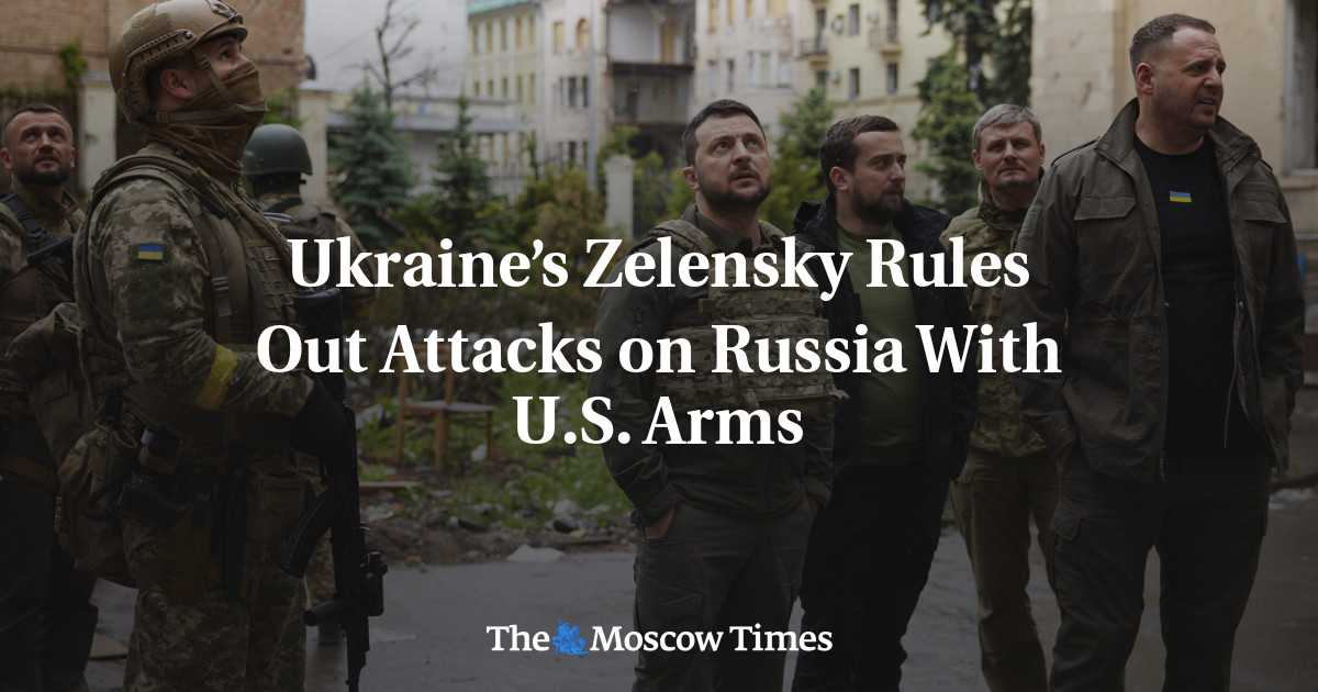 Zelensky dari Ukraina mengesampingkan serangan terhadap Rusia dengan senjata AS
