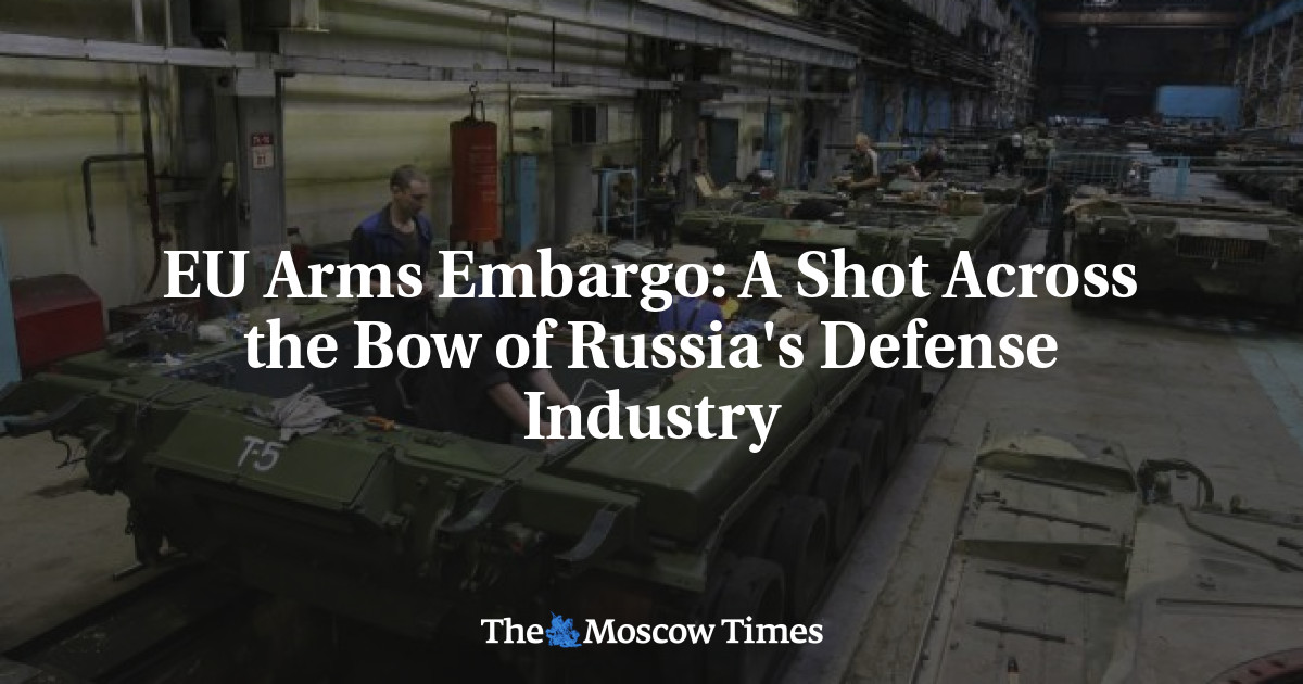 Tembakan di haluan industri pertahanan Rusia
