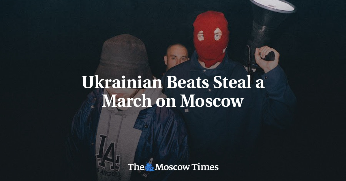 Ketukan Ukraina mencuri pawai di Moskow