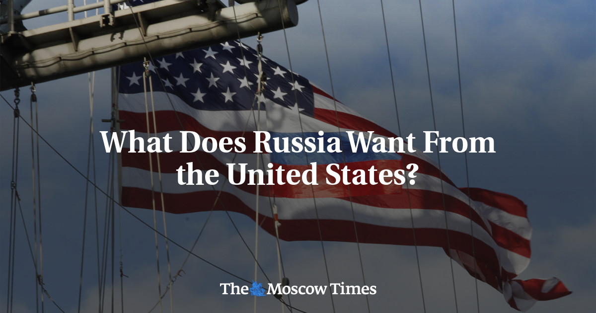 Apa yang diinginkan Rusia dari Amerika Serikat?