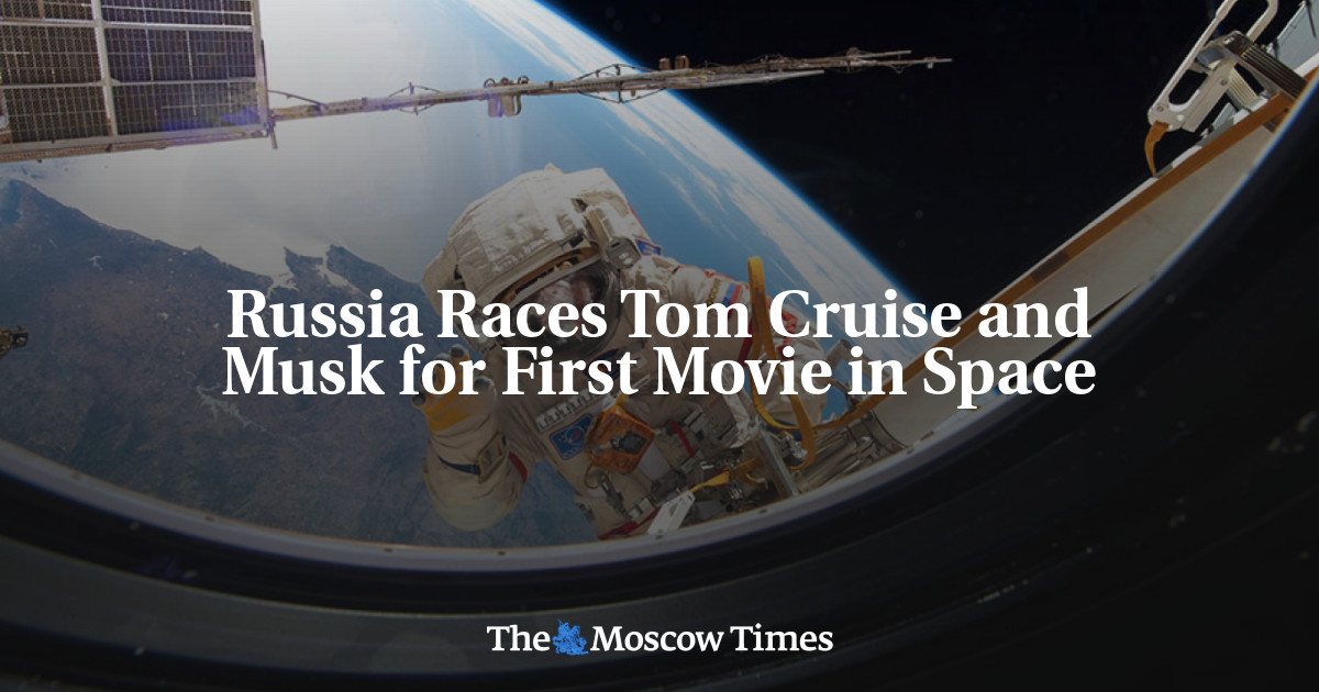 Rusia mengejar Tom Cruise dan Musk untuk film pertama di luar angkasa