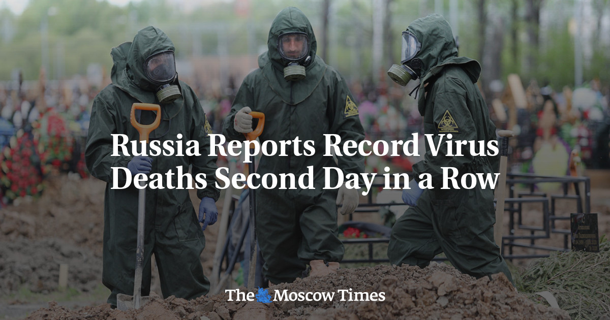 Rusia melaporkan rekor kematian virus hari kedua berturut-turut