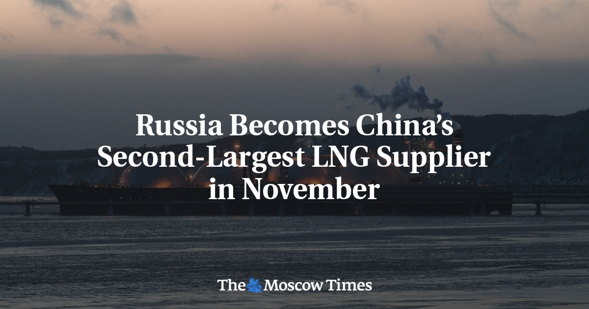Russia Becomes China’s Second-Largest LNG Supplier in November