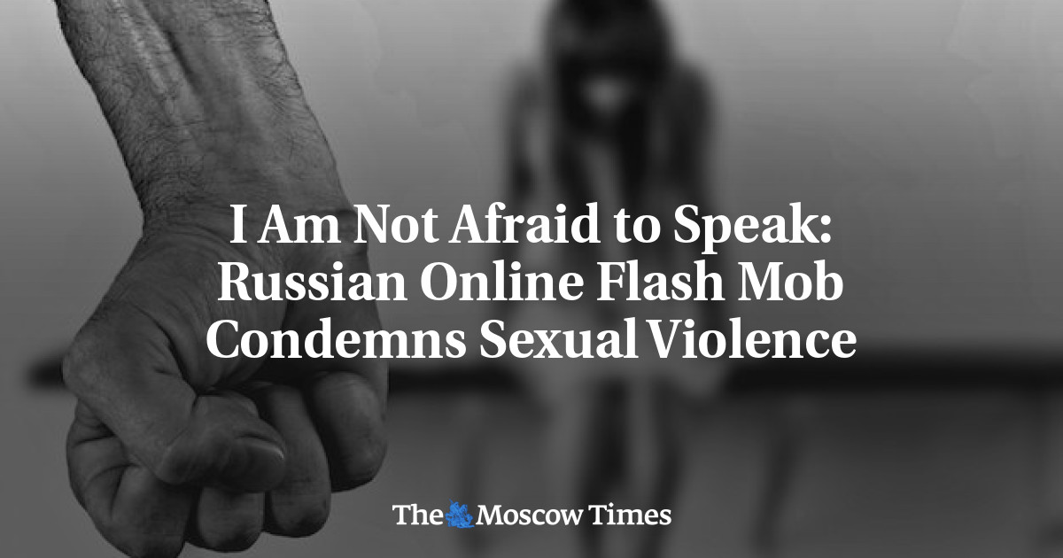 Flash mob online Rusia mengutuk kekerasan seksual