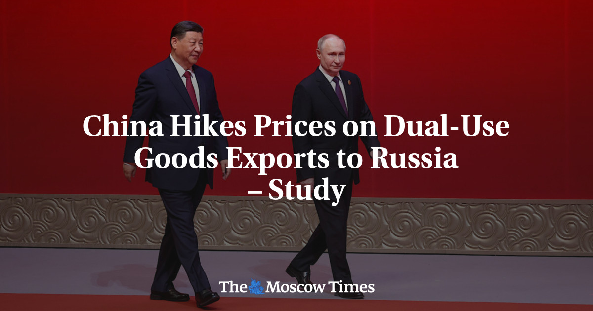 China Hikes Prices on Dual-Use Goods Exports to Russia – Study
