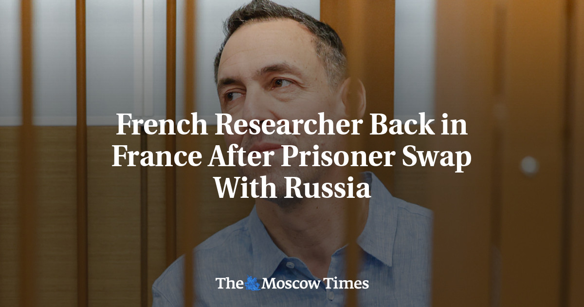 Russia Releases French Researcher in Prisoner Exchange