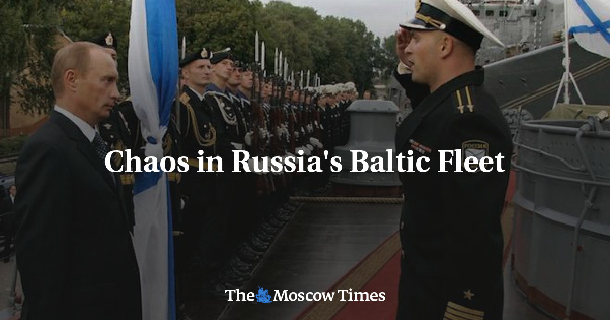 Kekacauan di Armada Baltik Rusia