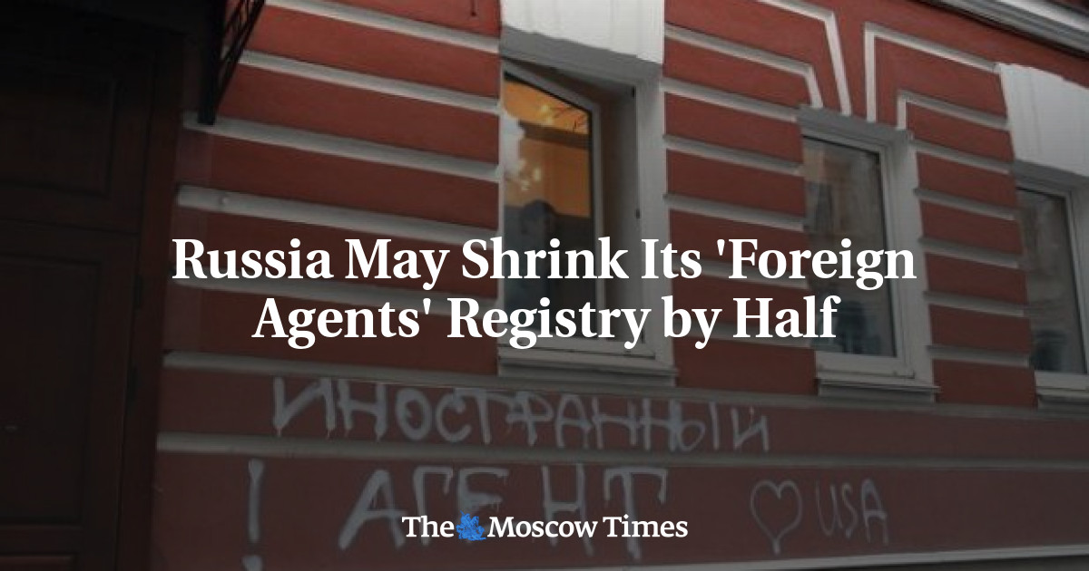 Rusia dapat membagi dua daftar ‘agen asing’