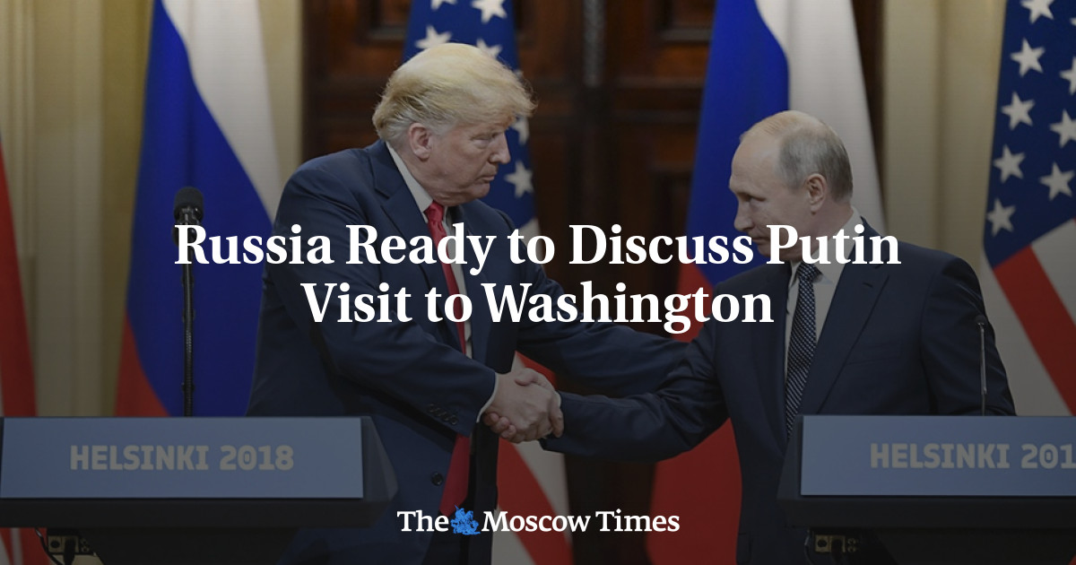 Rusia siap membahas kunjungan Putin ke Washington