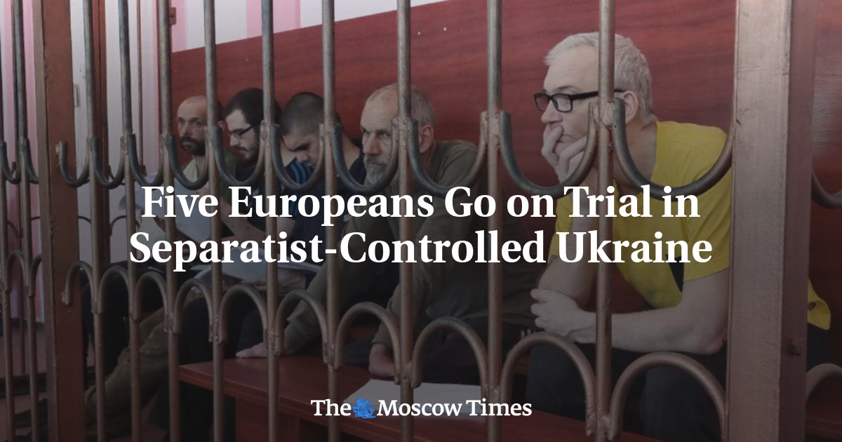 Пятеро европейцев предстанут перед судом на подконтрольной сепаратистам Украине