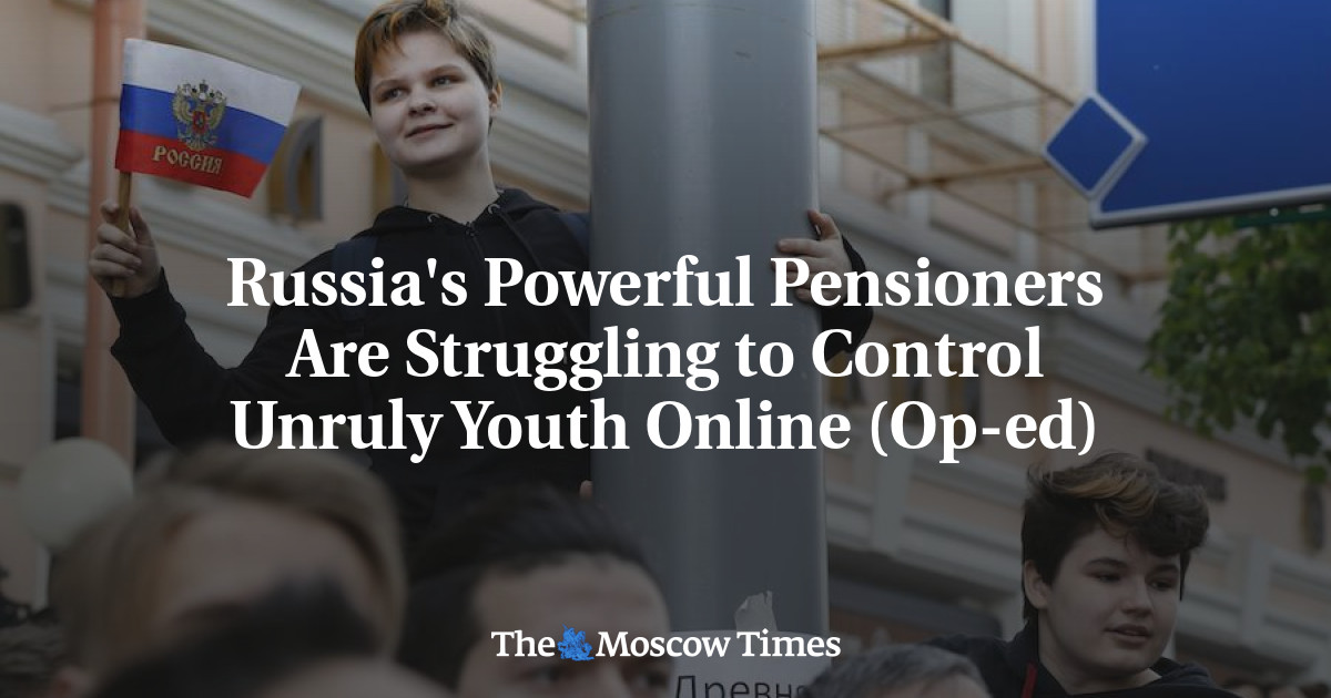 Pensiunan Kuat Rusia Berjuang untuk Mengontrol Pemuda yang Sulit Diatur Online (Op-ed)