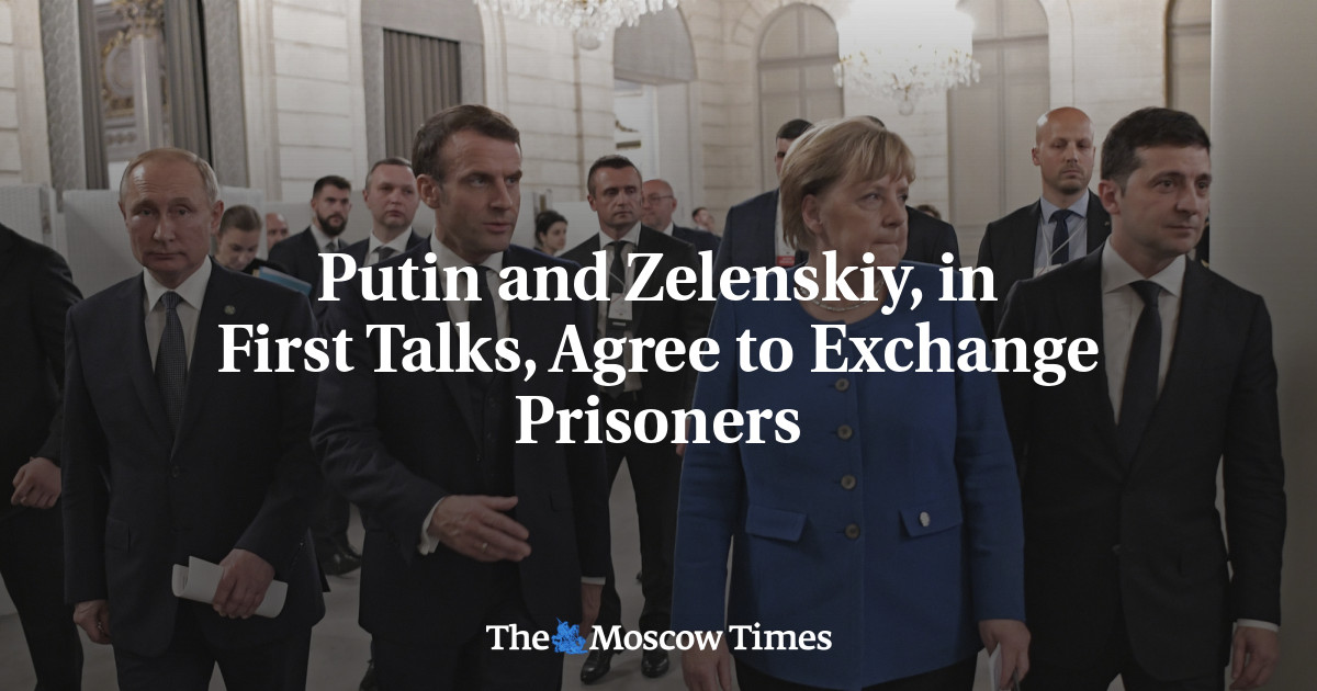 Putin dari Rusia dan Zelenskiy dari Ukraina dalam pembicaraan pertama sepakat untuk bertukar tahanan