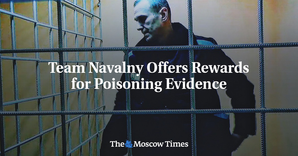 Tim Navalny menawarkan hadiah untuk bukti keracunan