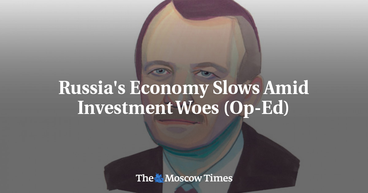 Perekonomian Rusia melambat di tengah kesengsaraan investasi (Op-Ed)