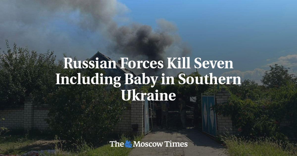 Российские военные убили семь человек, в том числе ребенка, на юге Украины