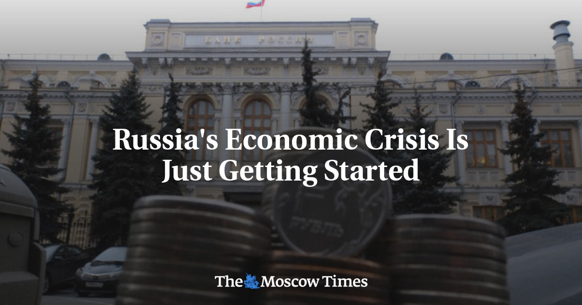 Krisis ekonomi Rusia baru saja dimulai