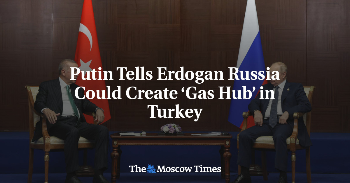 Putin Erdoğan’a Rusya’nın Türkiye’de bir “gaz merkezi” kurabileceğini söyledi