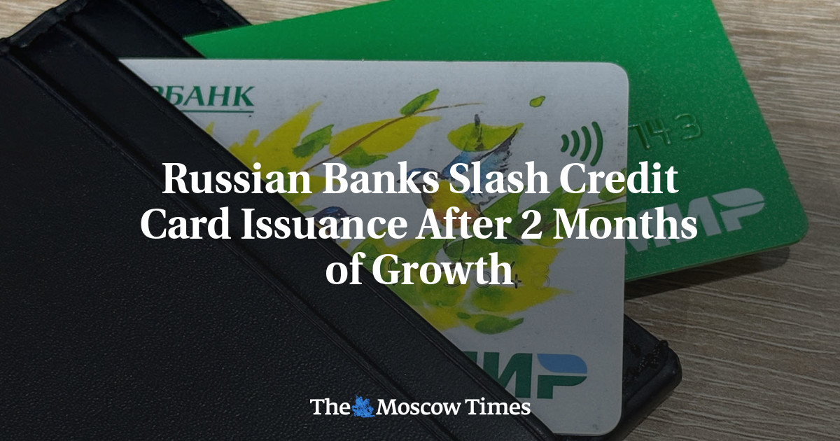 Russian Banks Slash Credit Card Issuance After 2 Months of Growth