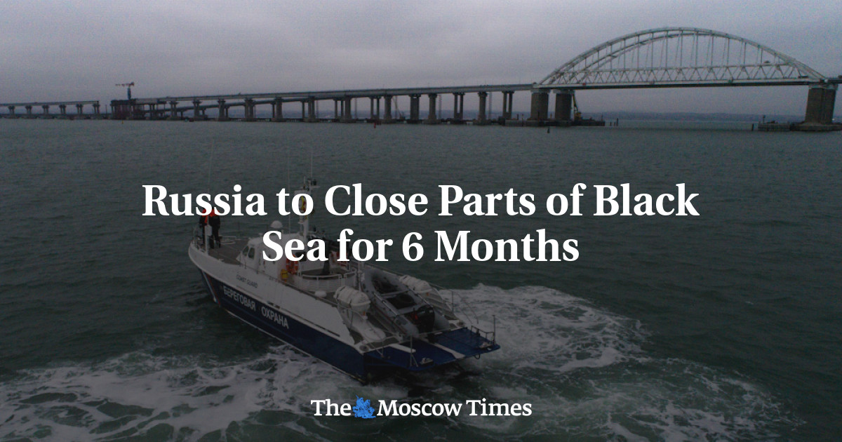 Rusia menutup sebagian Laut Hitam selama 6 bulan