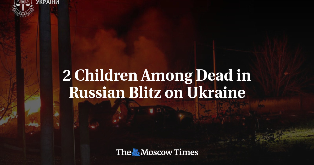 2 Children Among Dead in Russian Blitz on Ukraine