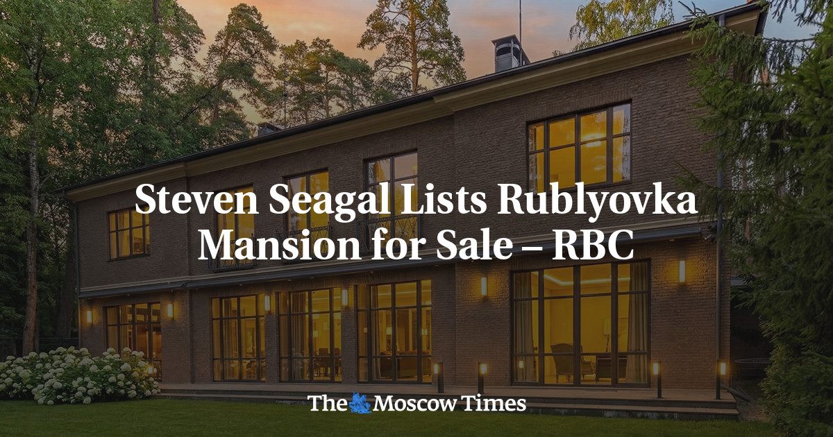 Steven Seagal Lists Rublyovka Mansion for Sale