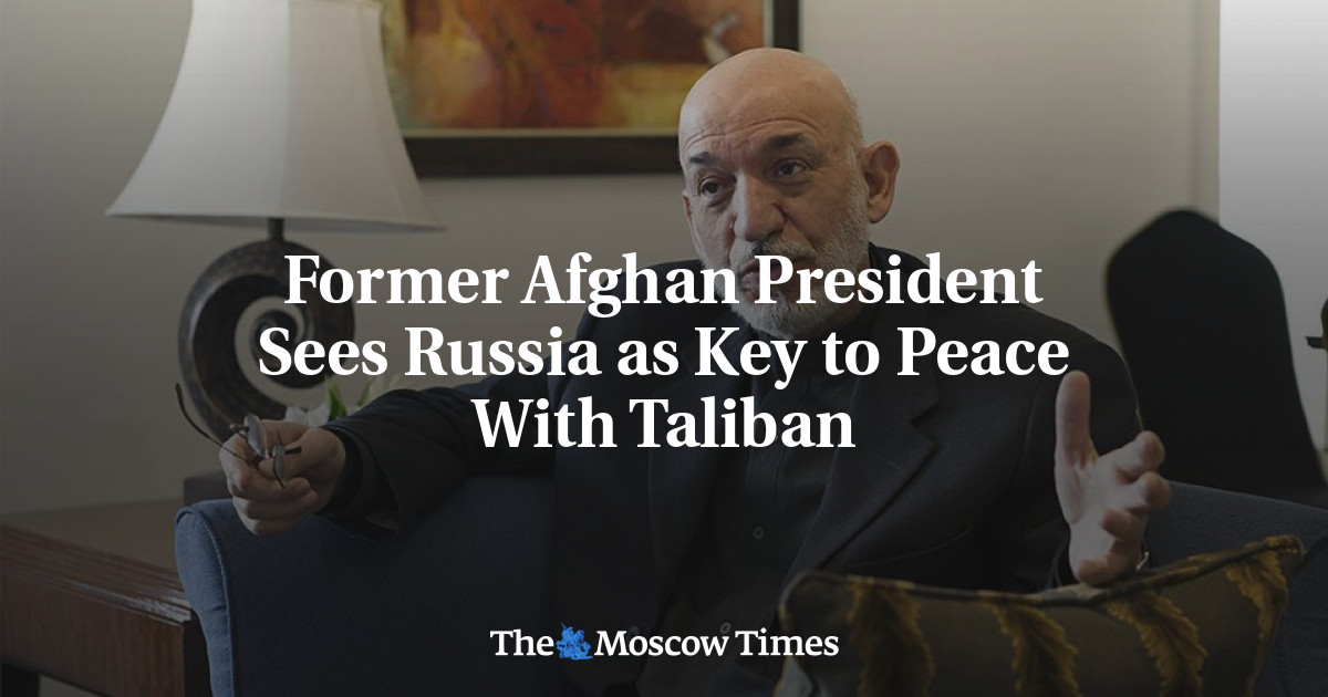 Mantan presiden Afghanistan melihat Rusia sebagai kunci perdamaian dengan Taliban