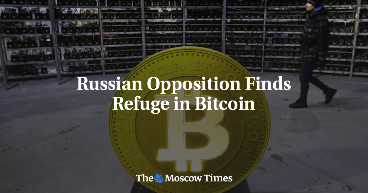 Oposisi Rusia menemukan perlindungan di Bitcoin