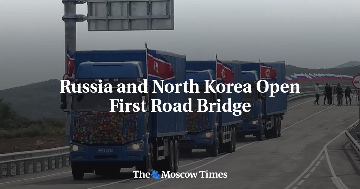 Russia and North Korea Open First Road Bridge