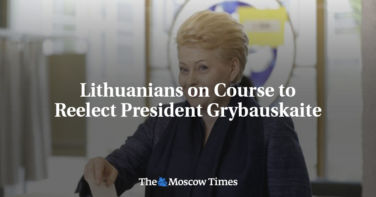 Rakyat Lituania akan memilih kembali Presiden Grybauskaite