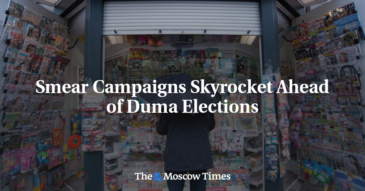 Kampanye kotor melonjak menjelang pemilihan Duma