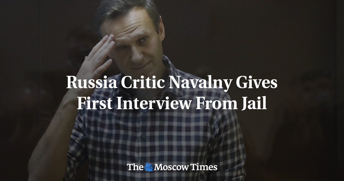 Kritikus Rusia Navalny memberikan wawancara pertama dari penjara