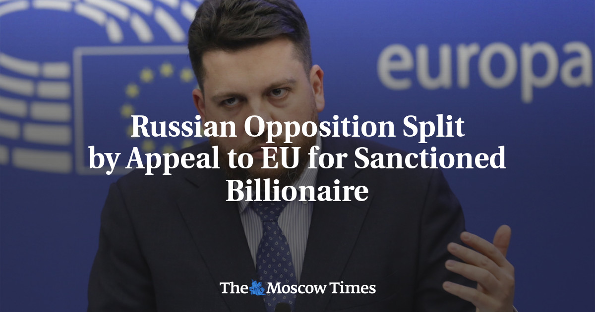Oposisi Rusia dibagi dengan seruan ke UE untuk miliarder yang terkena sanksi