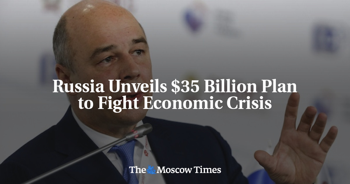 Rusia memperkenalkan rencana $ 35 miliar untuk memerangi krisis ekonomi