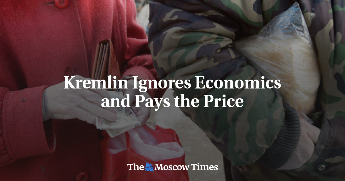 Kremlin mengabaikan ekonomi dan membayar harganya