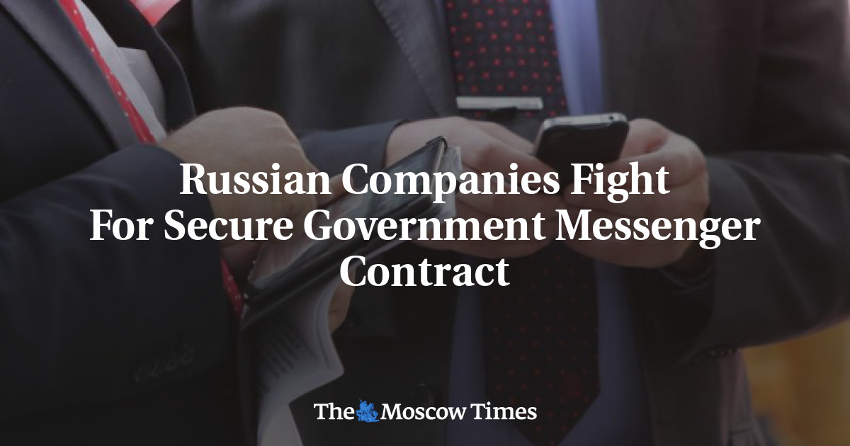 Perusahaan Rusia memperjuangkan kontrak utusan pemerintah yang aman