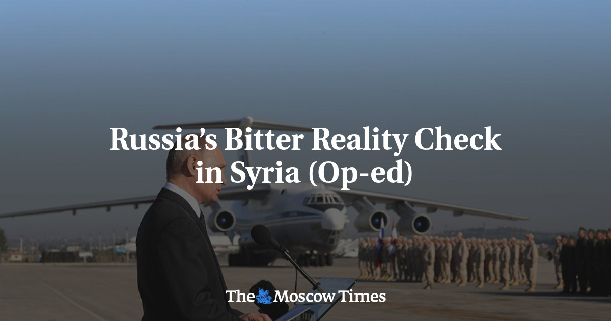 Pemeriksaan Realitas Pahit Rusia di Suriah (Op-ed)