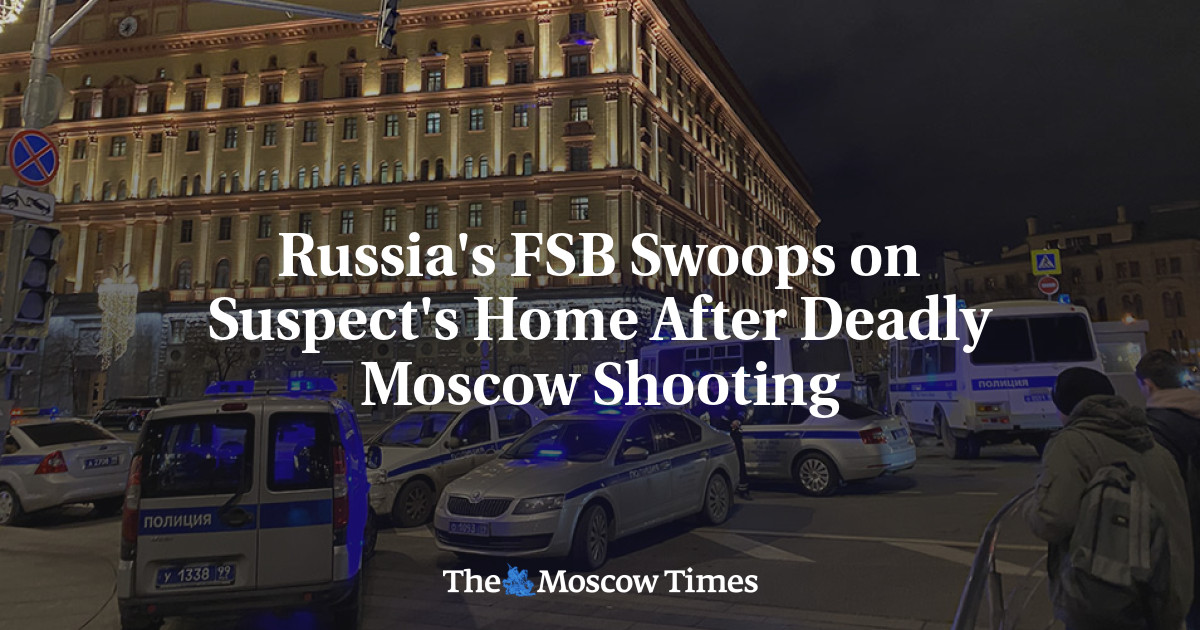 Russias Security Service Swoops On Suspects Home After Deadly