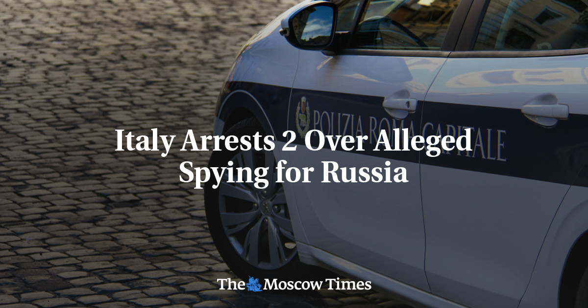 Italy arrests two over alleged spying for Russia