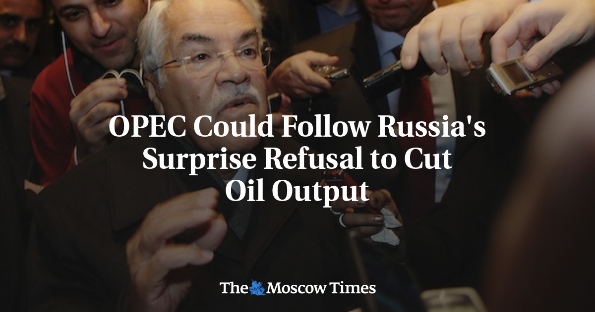 OPEC Could Follow Russia's Surprise Refusal to Cut Oil Output