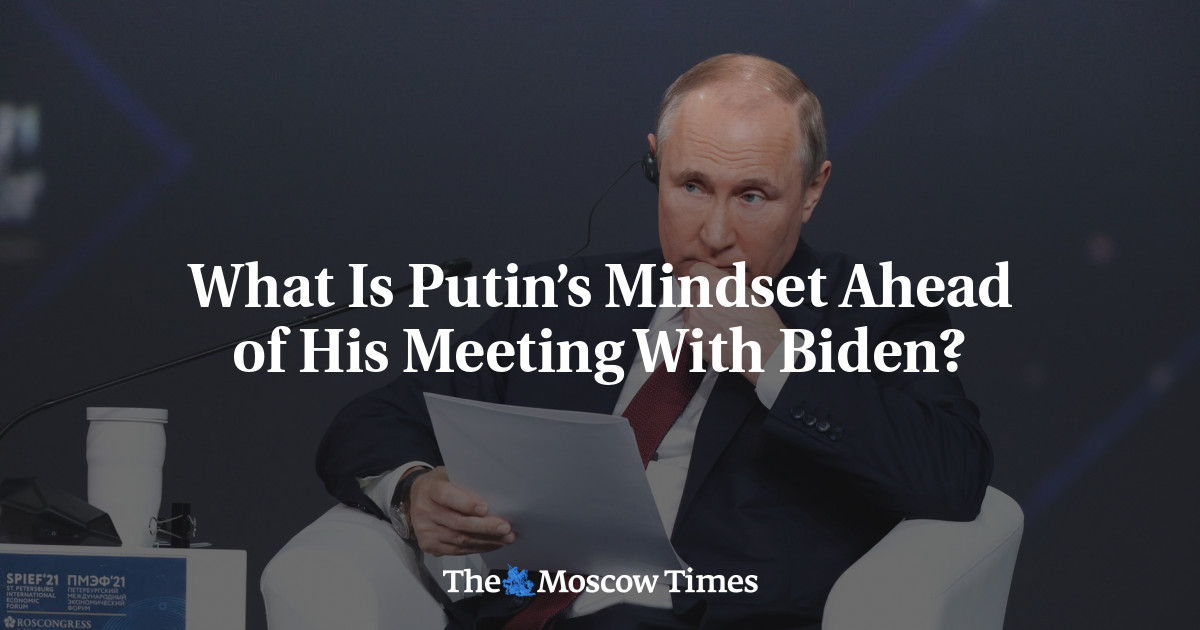 Apa pola pikir Putin sebelum pertemuannya dengan Biden?