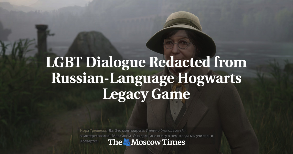 LGBTQ dialogue dropped in Russian-language Hogwarts Legacy